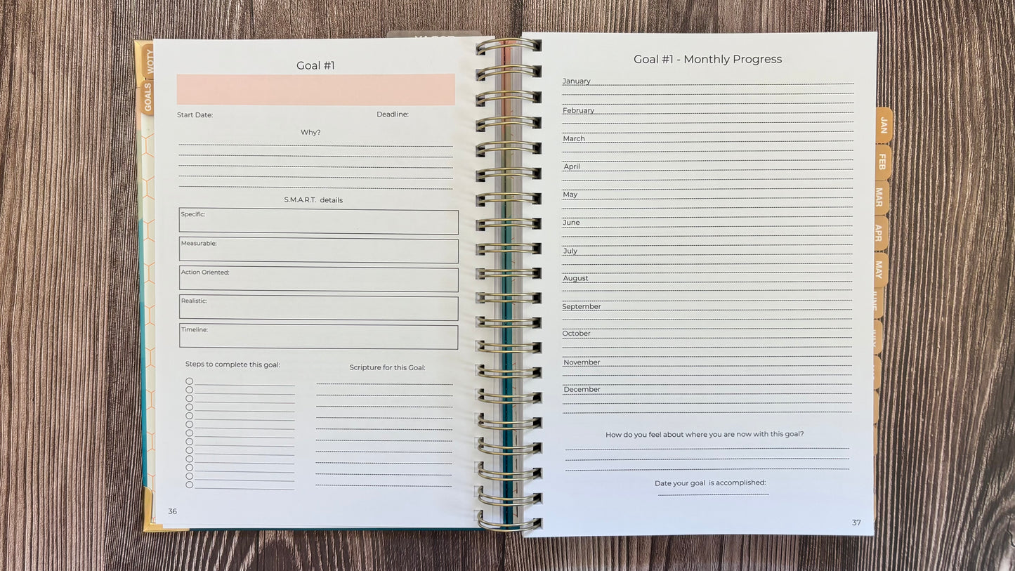 Plans to Prosper 2026 Planner