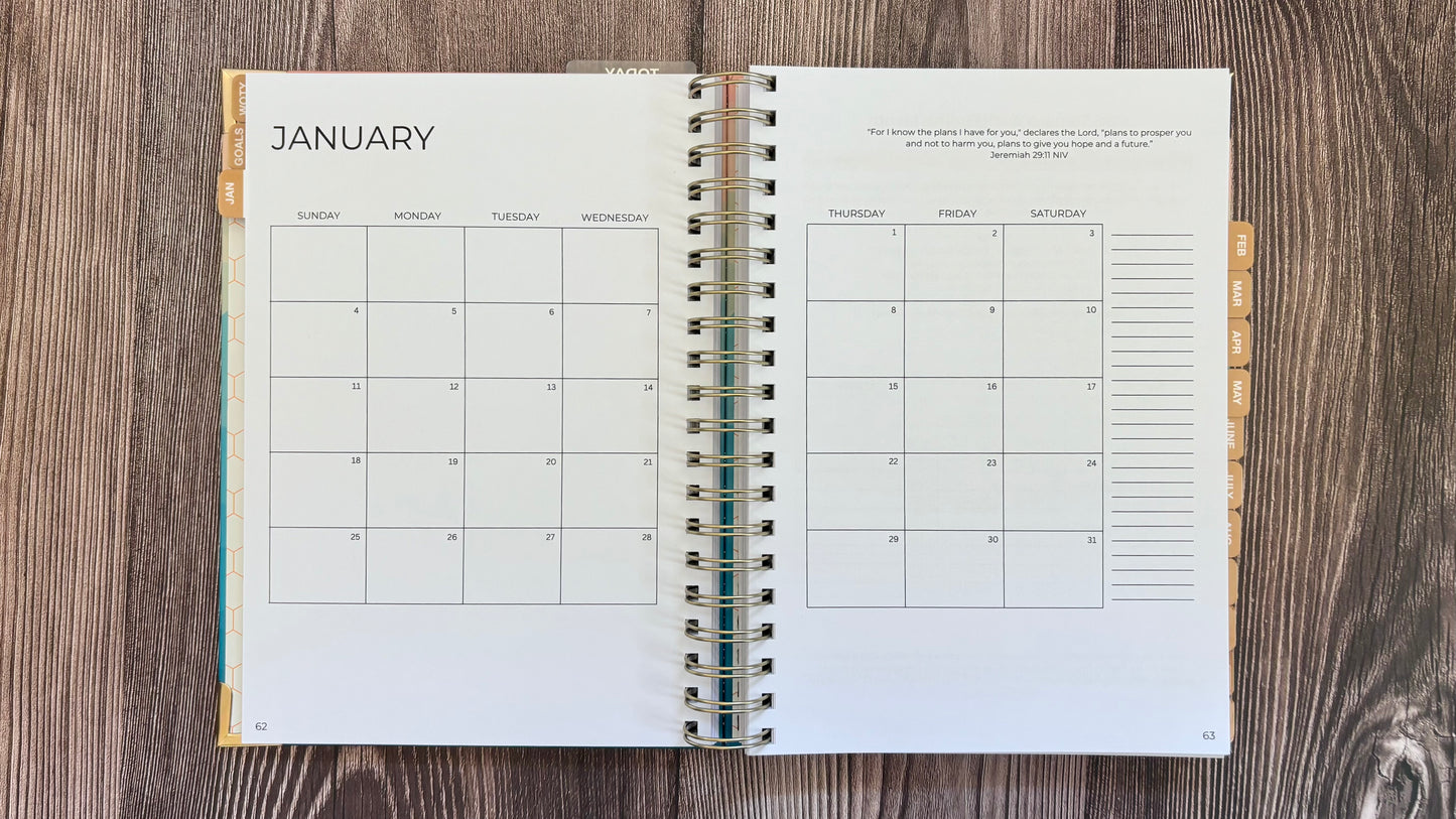 Plans to Prosper 2026 Planner