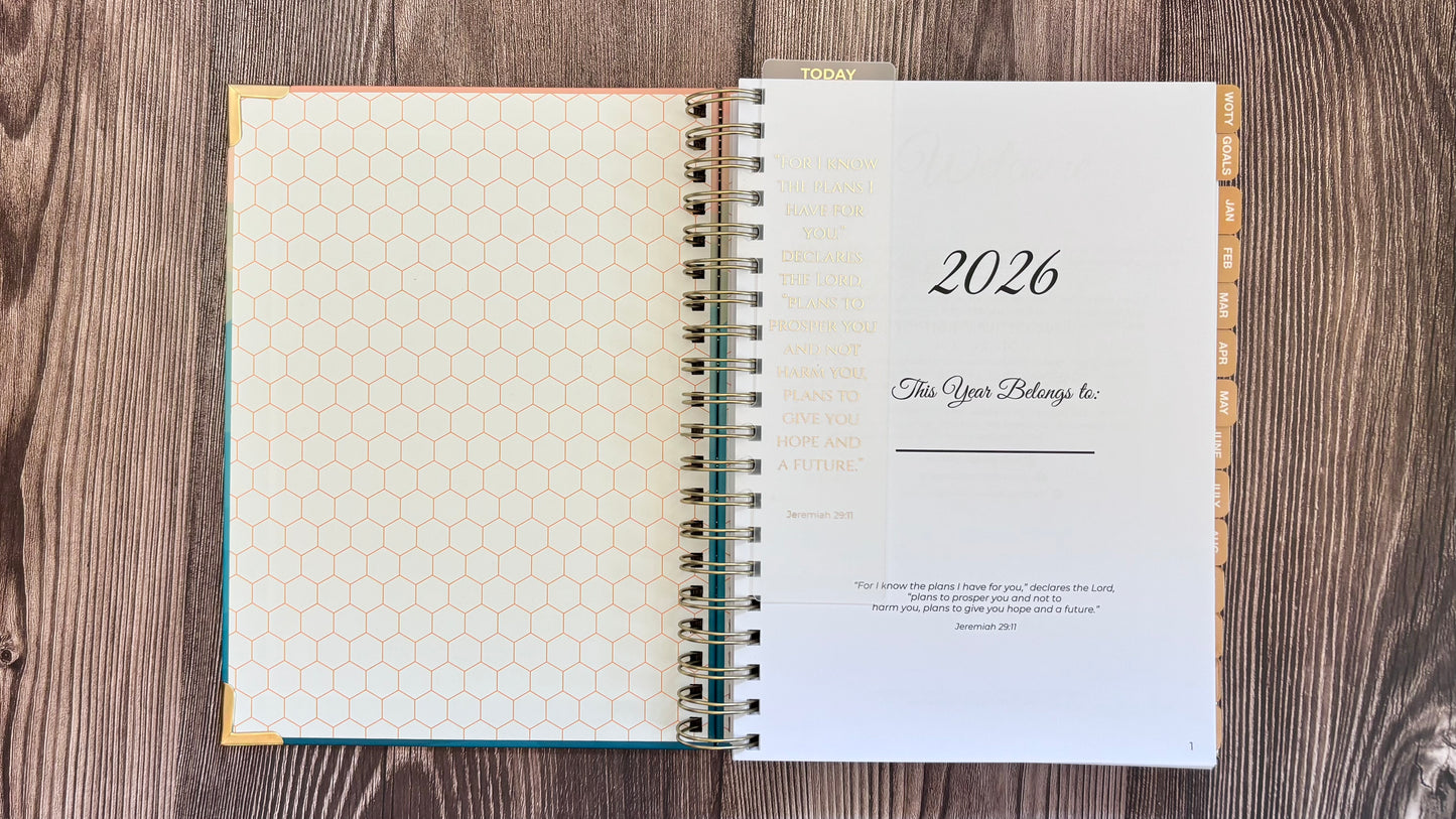 Plans to Prosper 2026 Planner