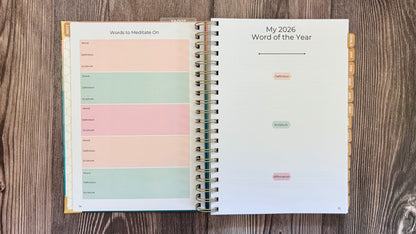 Plans to Prosper 2026 Planner